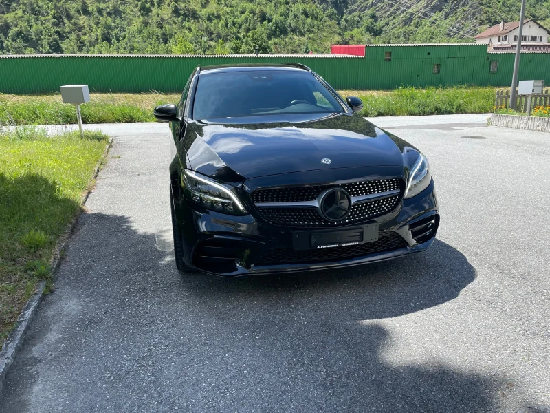 Mercedes-Benz C 220 AMG line Швеицария 9G tronic , 4x4, снимка 2 - Автомобили и джипове - 51858814