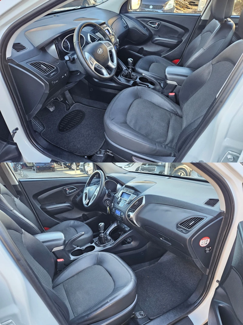 Hyundai IX35 1.7CRDI/116k.c/6ck/КОЖА/ПОДГРЕВ/БЛУТУТ/EURO5А/ТОП, снимка 9 - Автомобили и джипове - 48379563