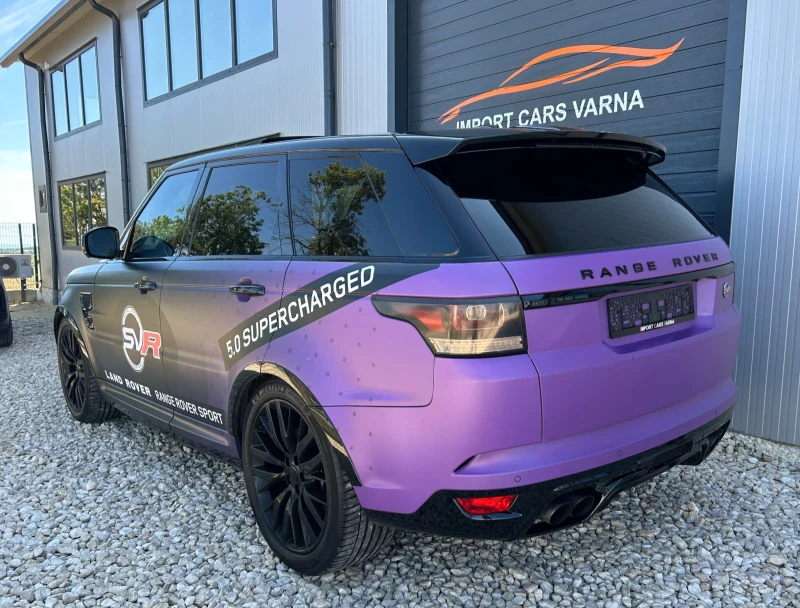 Land Rover Range Rover Sport 5.0 SVR 551 K.c 2015 Panorama , снимка 6 - Автомобили и джипове - 51509222