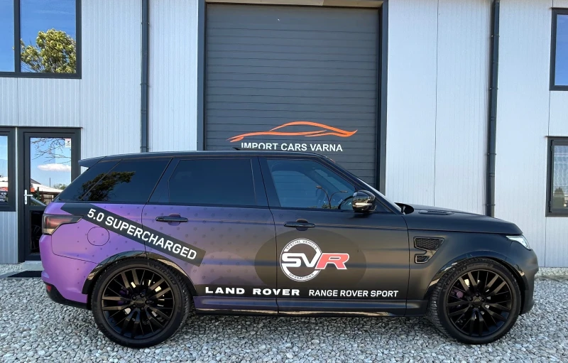 Land Rover Range Rover Sport 5.0 SVR 551 K.c 2015 Panorama , снимка 4 - Автомобили и джипове - 51509222