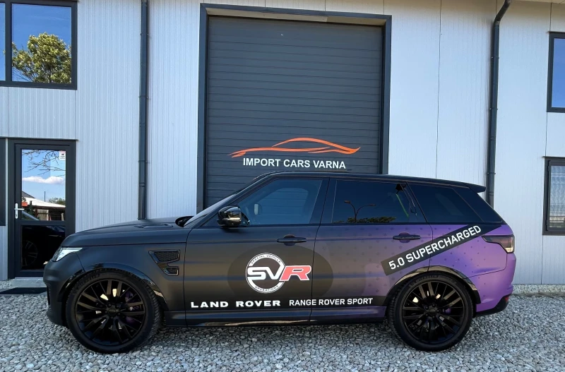 Land Rover Range Rover Sport 5.0 SVR 551 K.c 2015 Panorama , снимка 5 - Автомобили и джипове - 51509222