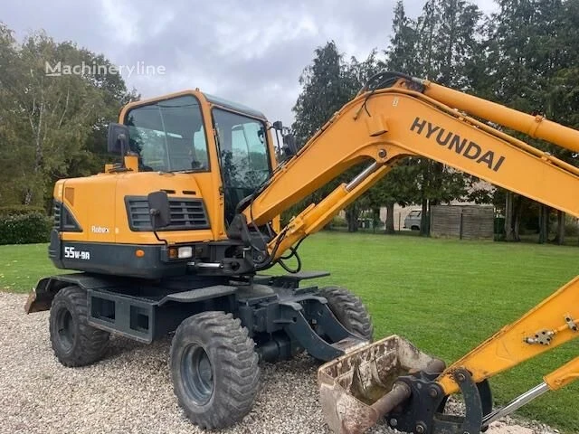 Багер Hyundai Robex r55w-9a , снимка 4 - Индустриална техника - 55620441
