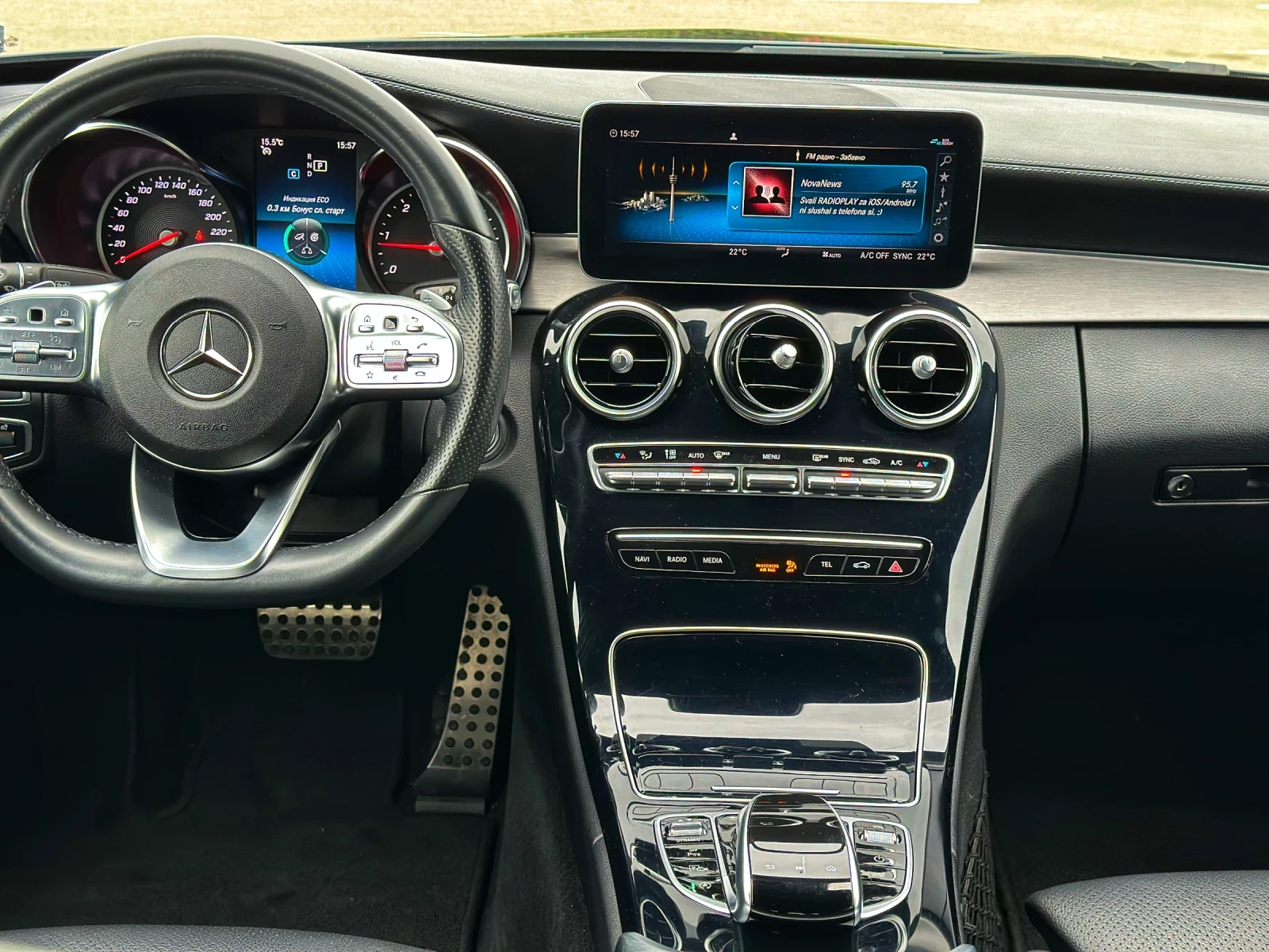 Mercedes-Benz C 220 Mercedes-Benz C 220 AMG FACELIFT 9G-TRONIC FULL - изображение 8