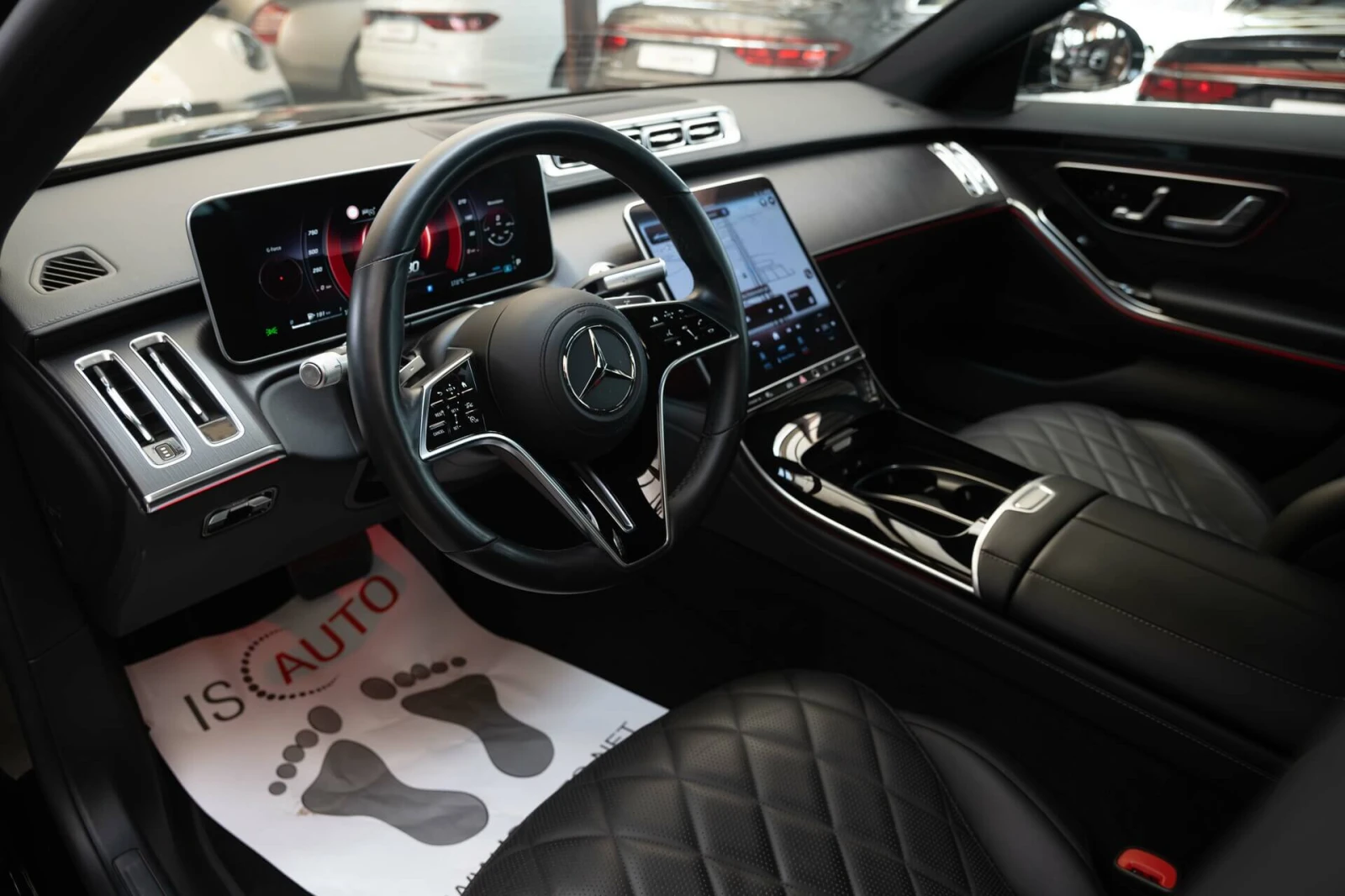 Mercedes-Benz S 450 AMG/4Matic/Ambient/Камера/MBUX/FullLed, снимка 7 - Автомобили и джипове - 53998757