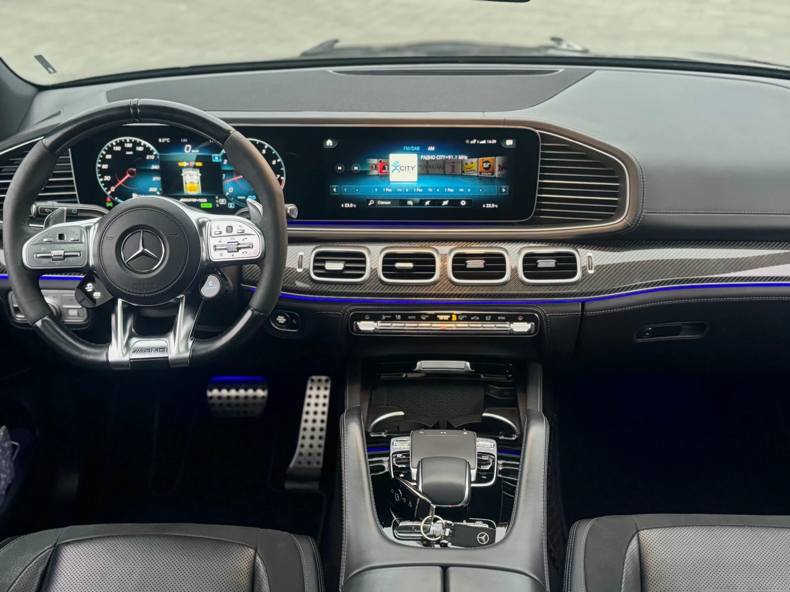 Mercedes-Benz GLE 63 S AMG S Panorama* Obduhvane* Burm4D* EQ Boost&Carbon  | Mobile.bg — изображение 12