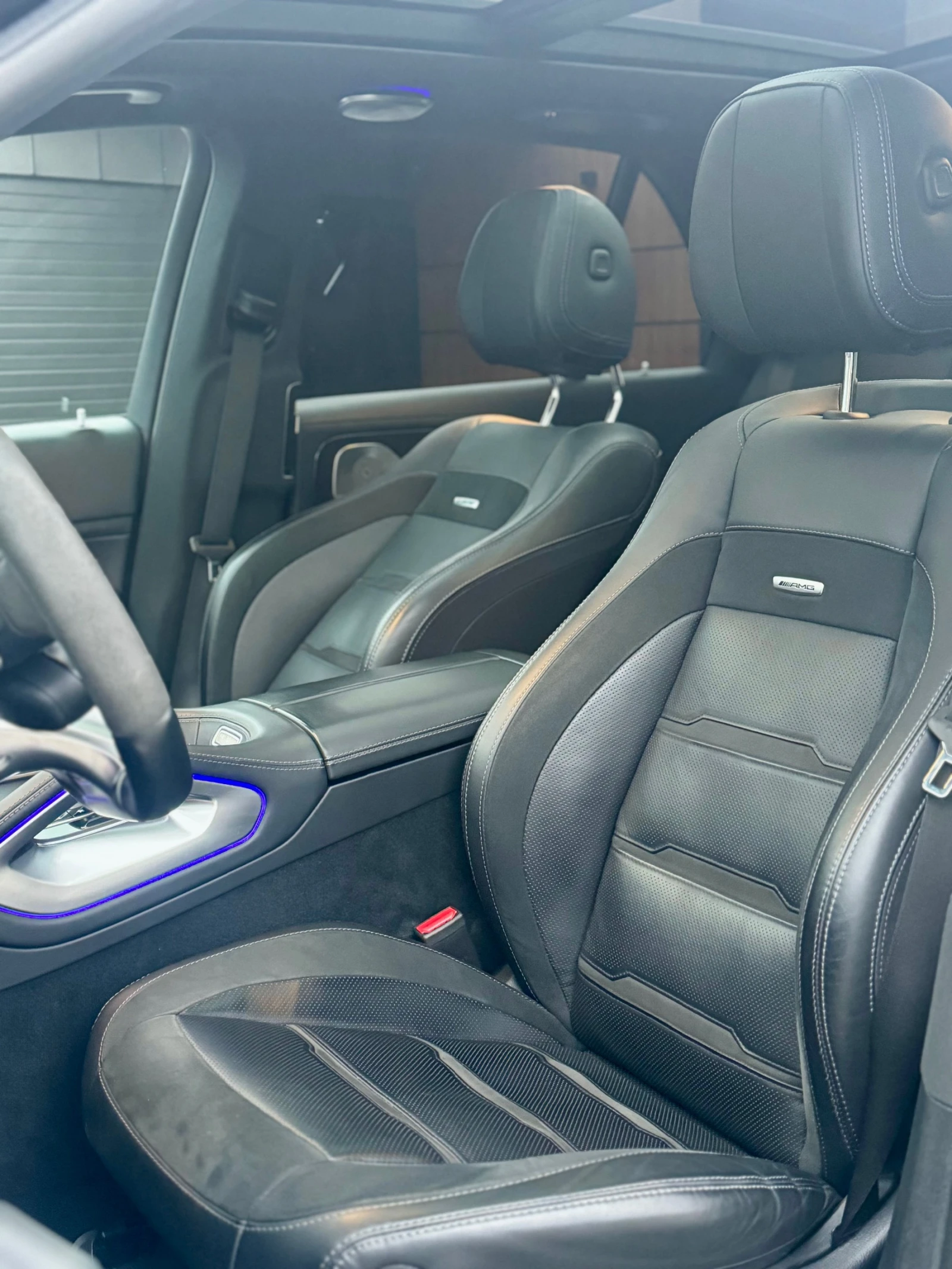 Mercedes-Benz GLE 63 S AMG S Panorama* Obduhvane* Burm4D* EQ Boost&Carbon  | Mobile.bg — изображение 14