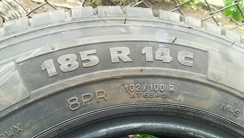 Гуми Летни 185/80R14, снимка 5 - Гуми и джанти - 25476954