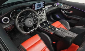 Mercedes-Benz C 63 AMG ПОДГРЕВ* НАВИГАЦИЯ* 360 КАМЕРА, снимка 3