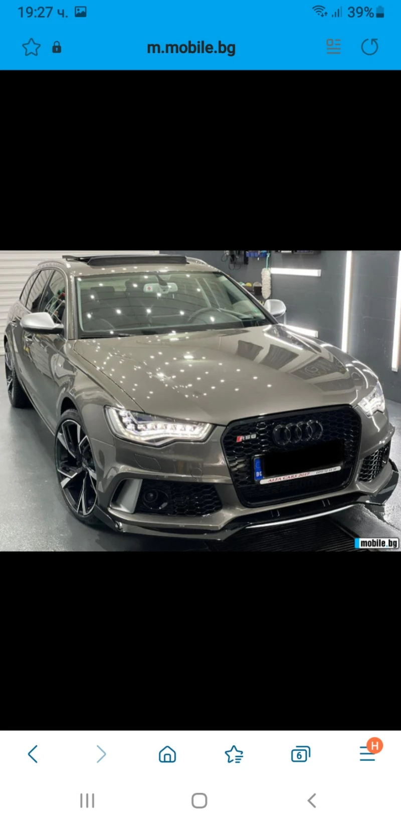 Audi Rs6, снимка 14 - Автомобили и джипове - 46434253