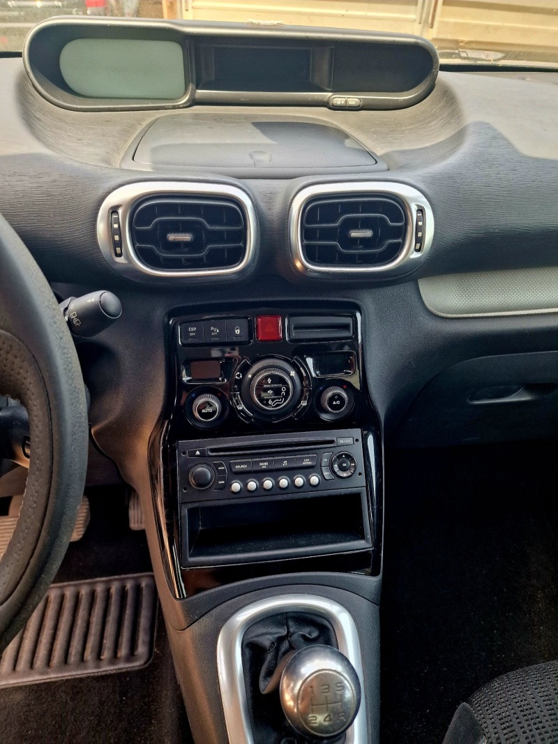 Citroen C3 Picasso EXCLUSIVE изпълнение с фабрична газ, снимка 12 - Автомобили и джипове - 46410790