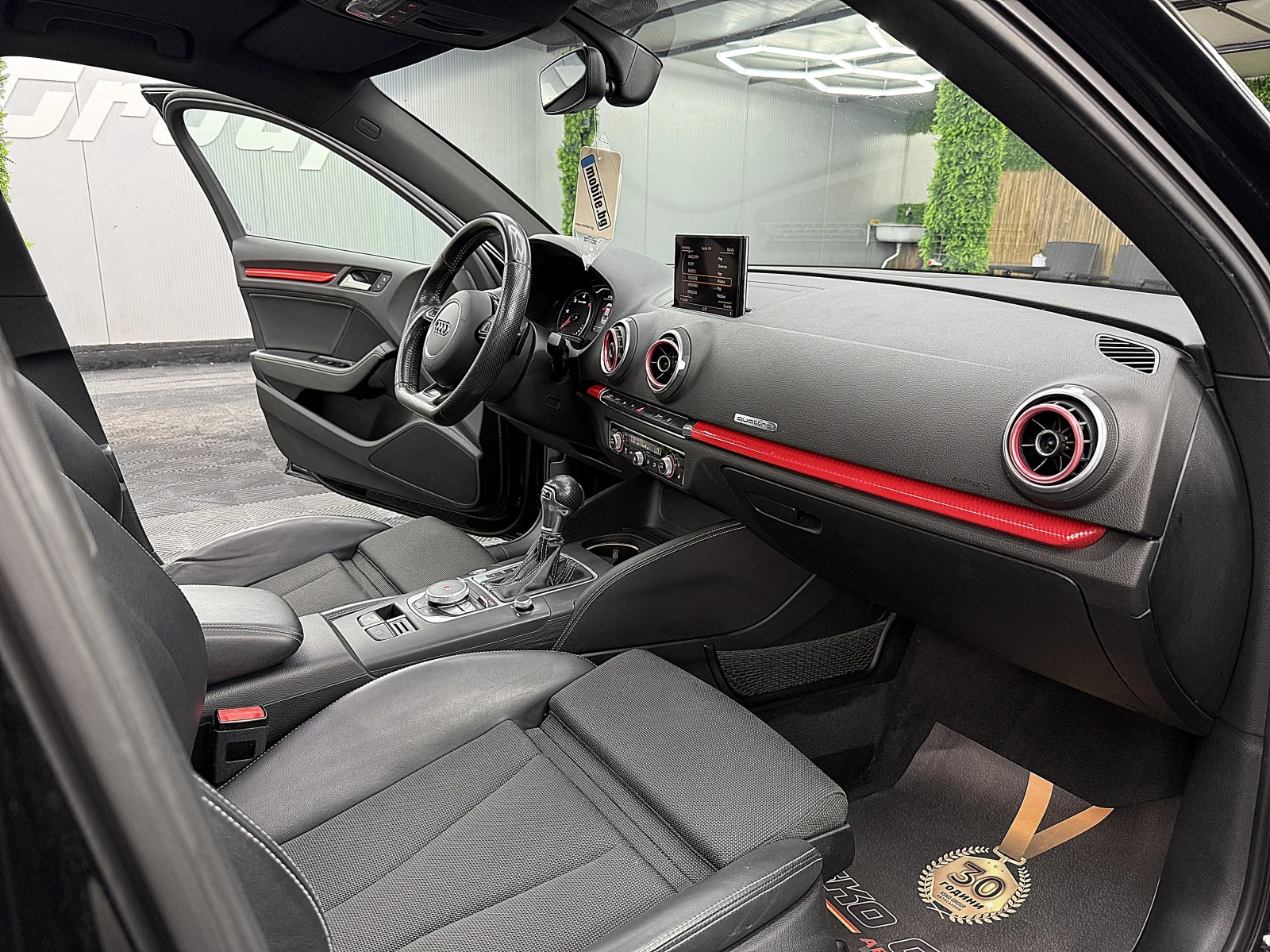 Audi A3 S-line+ + + /PANORAMA/NAVI/START STOP/СОБСТВЕН ЛИЗ, снимка 11 - Автомобили и джипове - 54778453