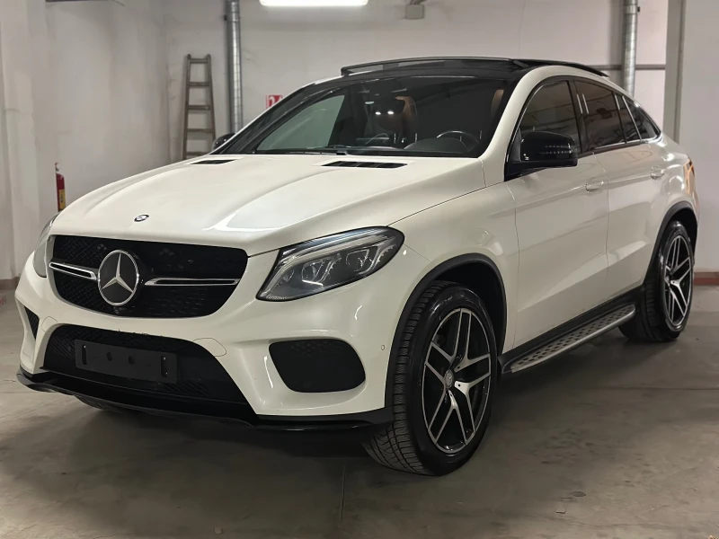 Mercedes-Benz GLE 350 COUPE AMG 4MATIC PANО ОБДУХВАНЕ ПОДГРЕВ 360 H/K, снимка 1 - Автомобили и джипове - 49089192