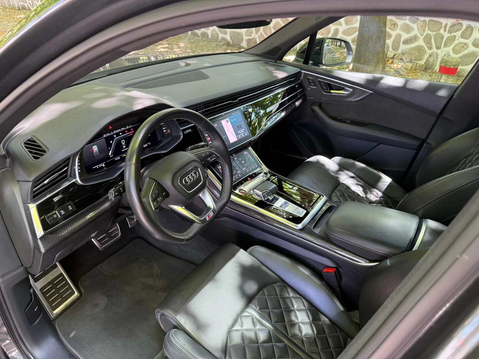 Audi SQ7 Laser, Bang Olufsen, Панорама, Подгрев, Обдухване - изображение 9