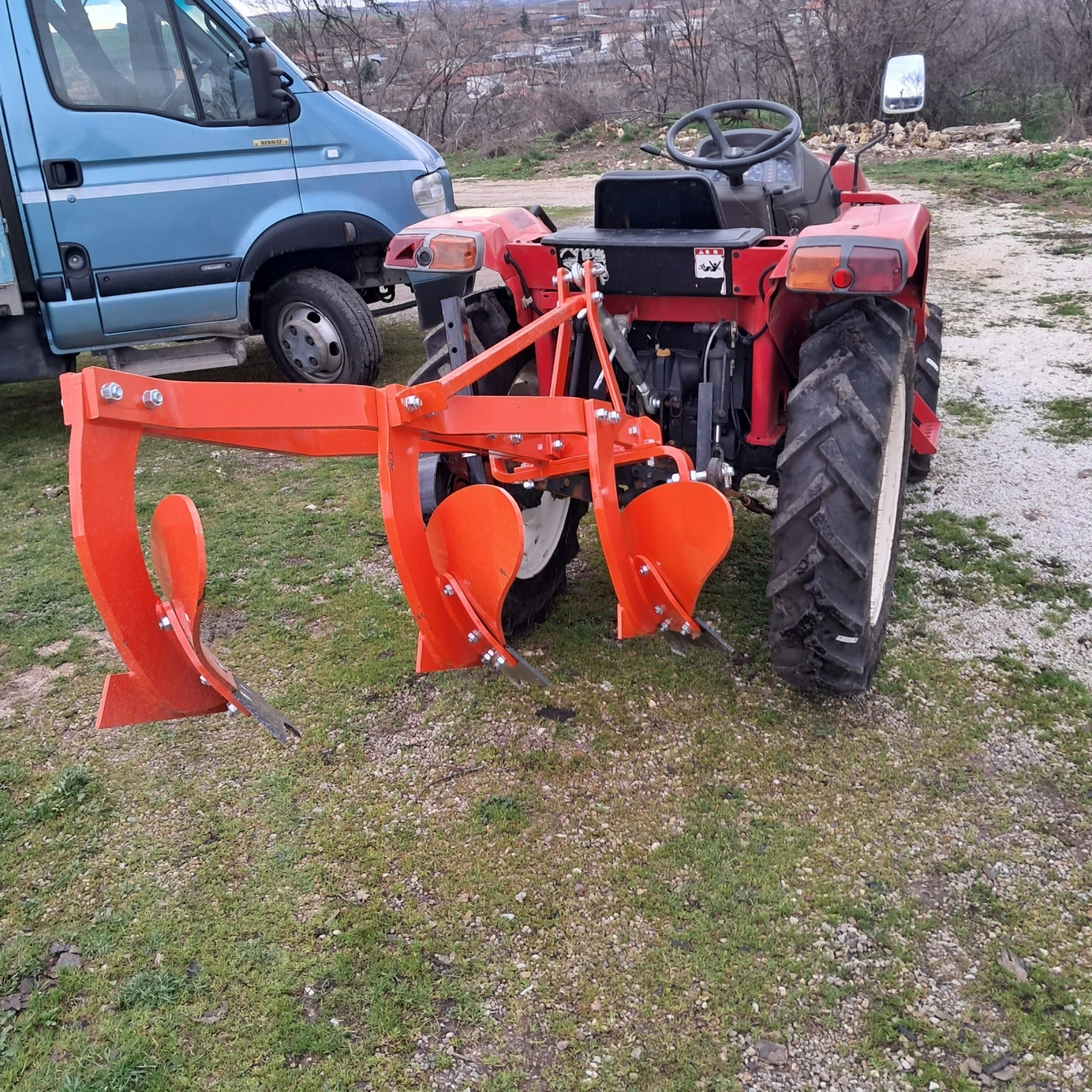 Трактор Yanmar Аф24 с плуг  - изображение 10