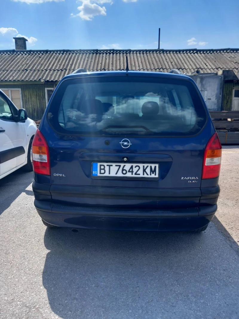 Opel Zafira 2.0DTI, снимка 4 - Автомобили и джипове - 46879430