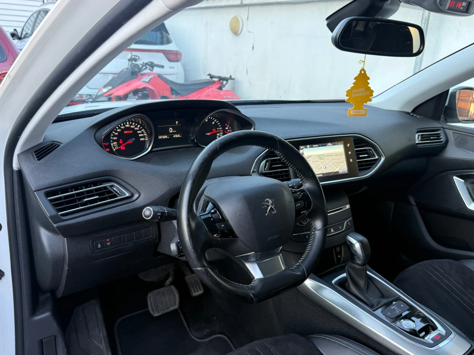 Peugeot 308 1.6HDI 120HP ALLURE AUTOMATIC KEYLESS NAVI  | Mobile.bg � ����������� 8