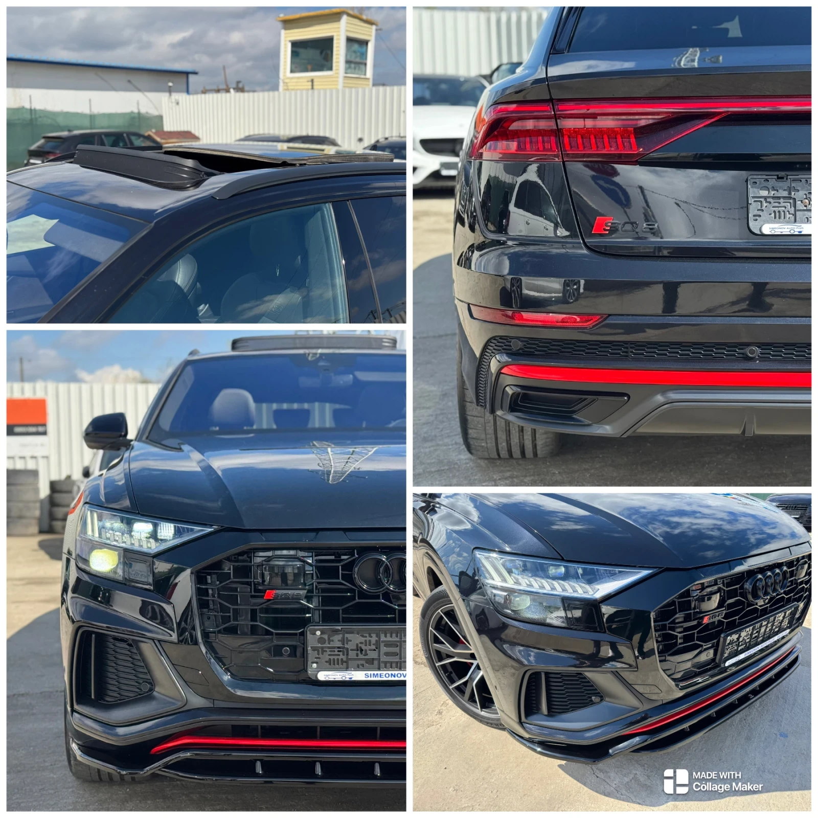 Audi Q8 SQ8 50TDI MATRIX CAM360 ПАНОРАМА ВАКУУМ ЦЕНА С ДДС, снимка 9 - Автомобили и джипове - 54914344