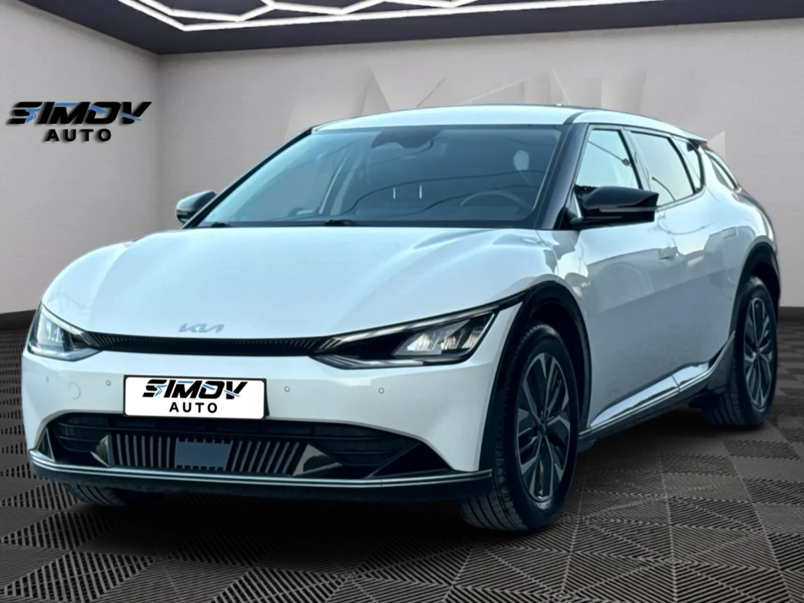 Kia EV6 77.4KWH ТЕРМО-ПОМПА ДИСТРОНИК ОБДУХВАНЕ MERIDIAN, снимка 3 - Автомобили и джипове - 55646481