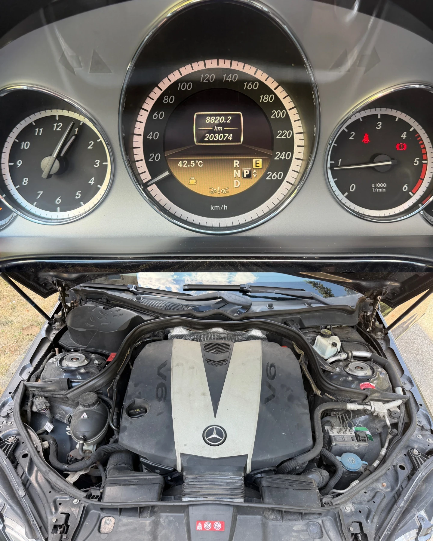 Mercedes-Benz E 350 CDI* AMG LINE* KEYLESS GO* ШИБЕДАХ* ОБСЛУЖЕН!, снимка 16 - Автомобили и джипове - 55835170
