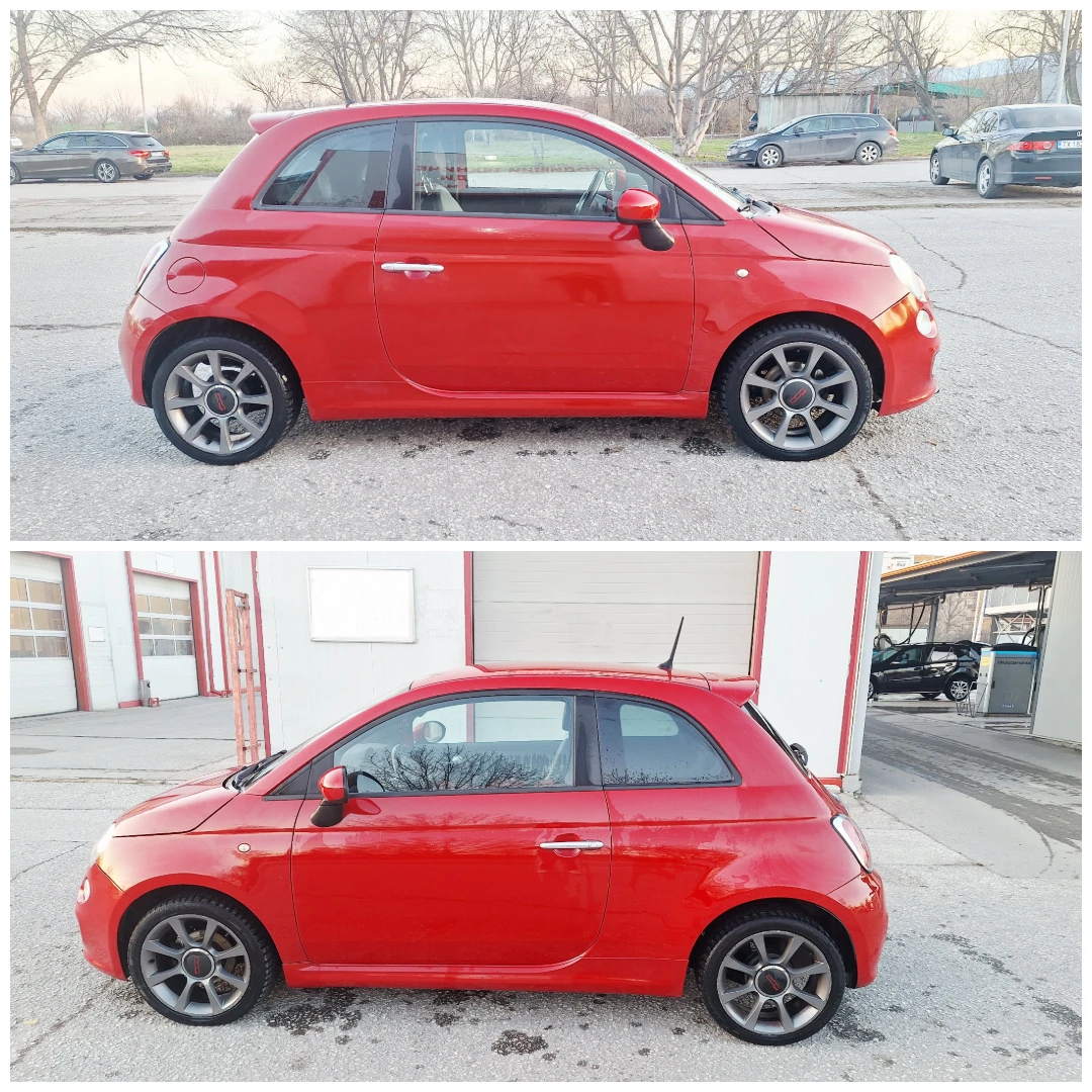 Fiat 500 1.3 SPORT * EURO 6B* * ГАЗ* * Парктроник* , снимка 8 - Автомобили и джипове - 56323101