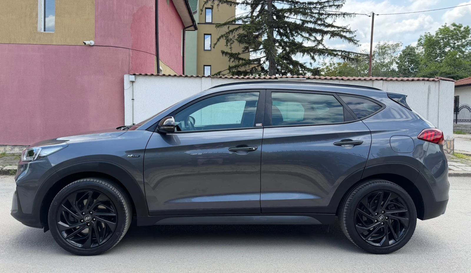 Hyundai Tucson 1.6 TGDI N-LINE 4WD VERTEX Внос Швейцария, снимка 3 - Автомобили и джипове - 54618112
