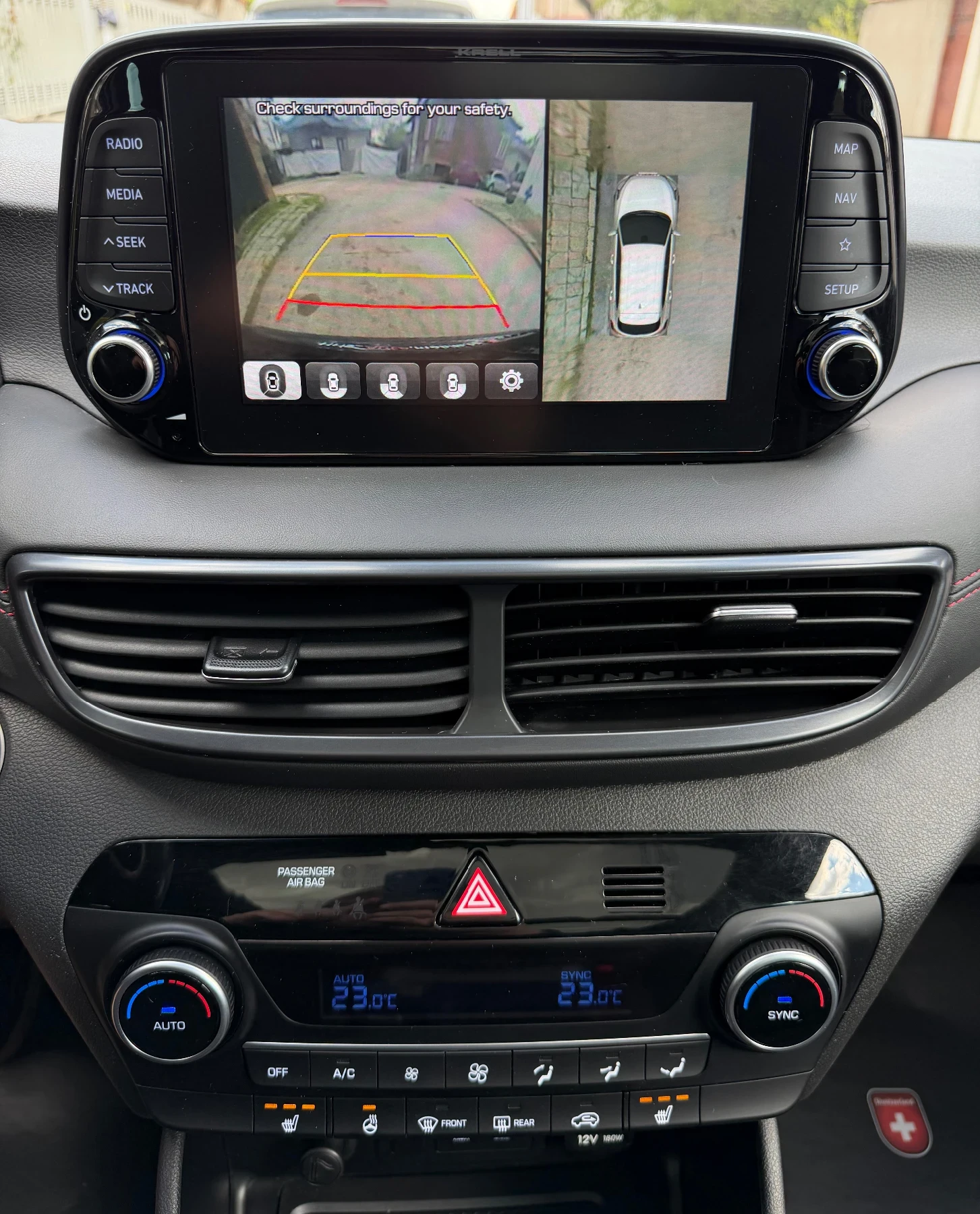 Hyundai Tucson 1.6 TGDI N-LINE 4WD VERTEX Внос Швейцария, снимка 10 - Автомобили и джипове - 54618112