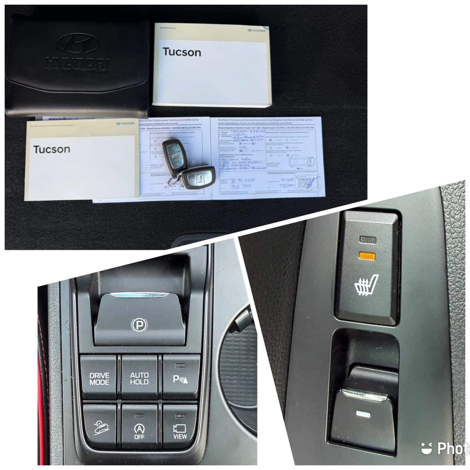 Hyundai Tucson 1.6 TGDI N-LINE 4WD VERTEX Внос Швейцария, снимка 17 - Автомобили и джипове - 54618112