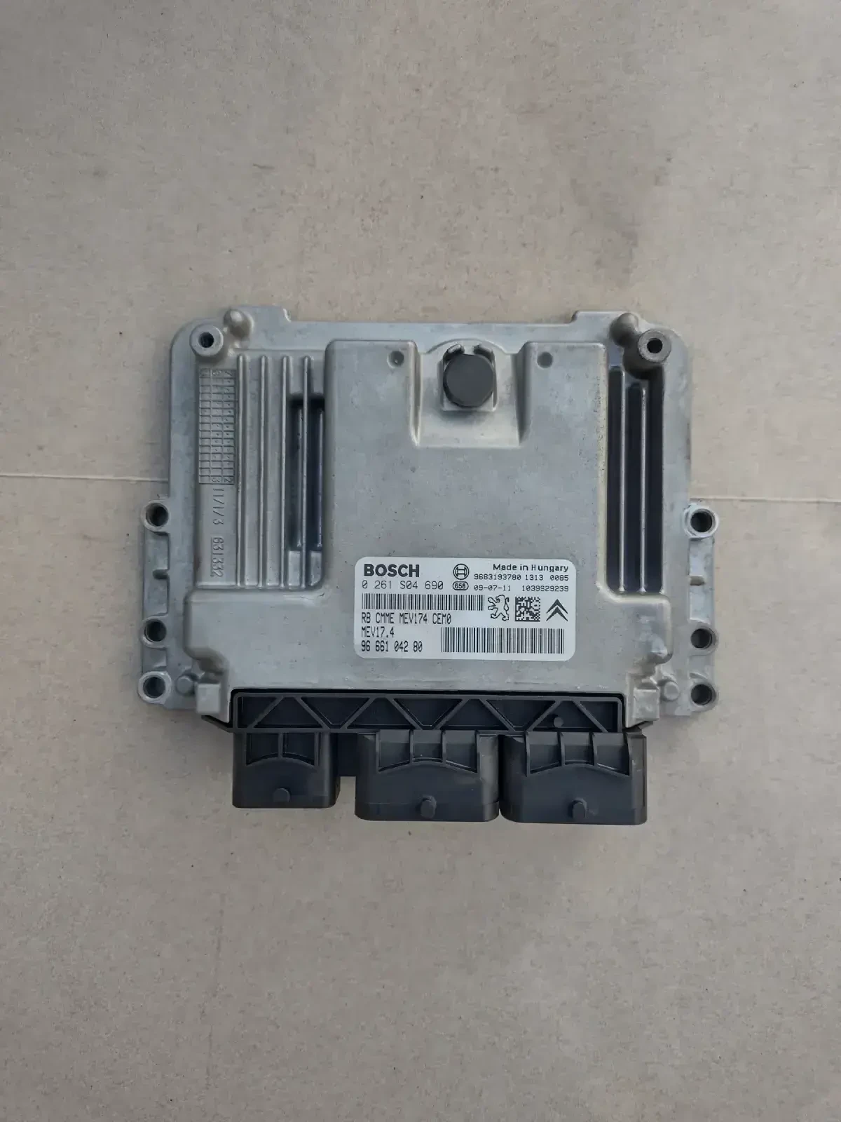 9666104280, 96 661 042 80 �������� �������� CITROEN C4 1.6 VTI BOSCH 0261S04690, 9663193780, MEV17.4 | Mobile.bg � ����������� 1