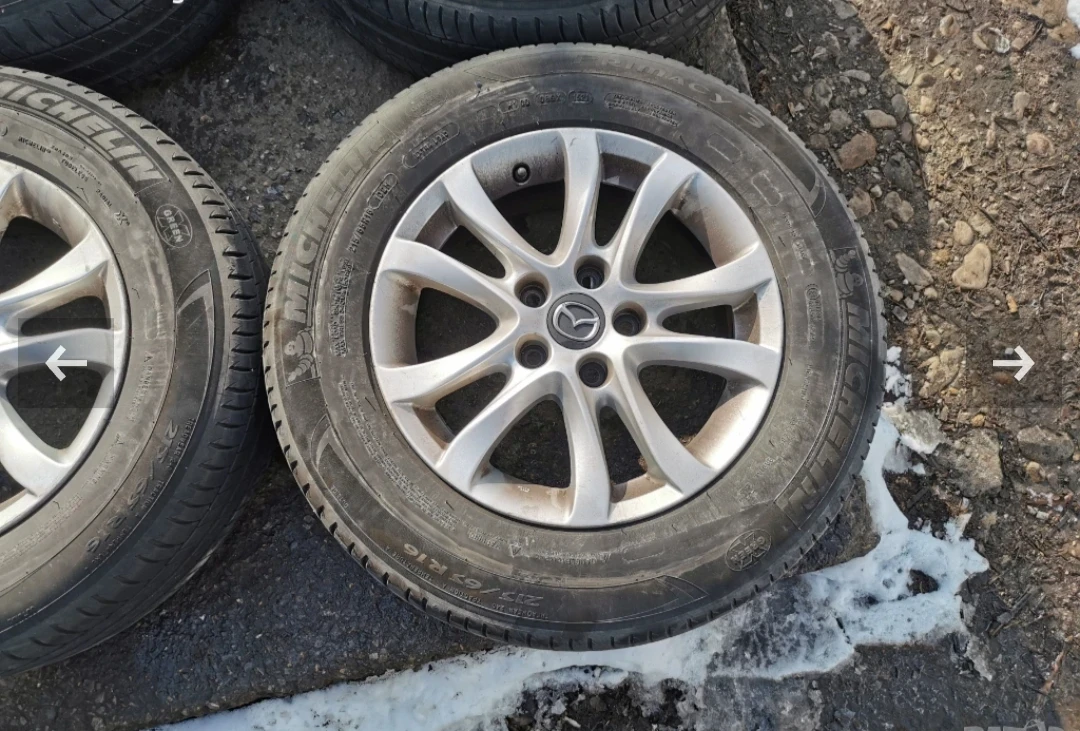 Гуми с джанти Michelin 215/65R16, снимка 2 - Гуми и джанти - 54457714