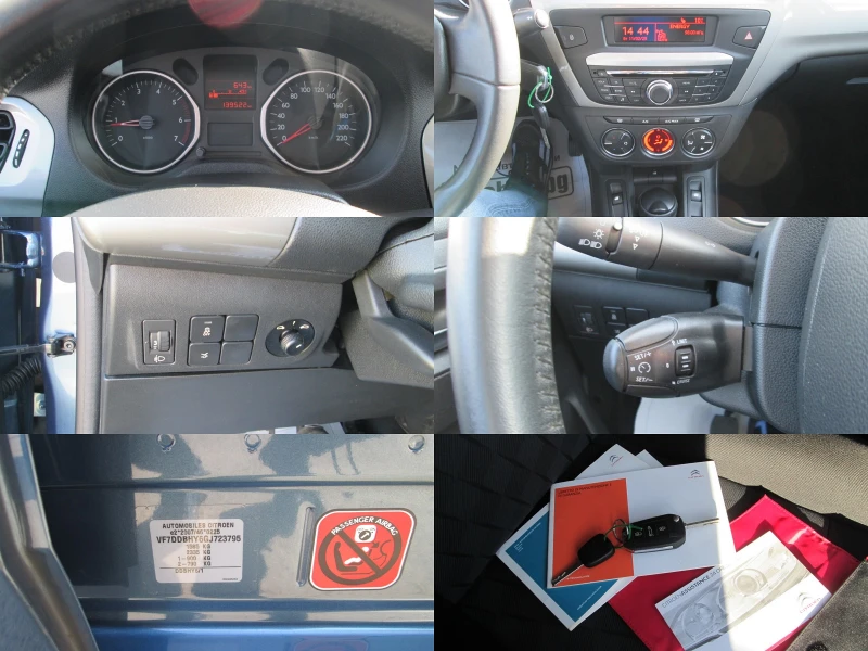 Citroen C-Elysee 1.6HDI Exclusive , снимка 11 - Автомобили и джипове - 49087361