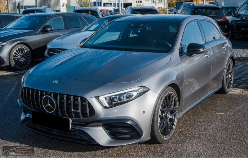 Mercedes-Benz A45 AMG 4MATIC/387HP/PANO/360/HUD/DISTR/BURM/MEMO/671g, снимка 2 - Автомобили и джипове - 52753205