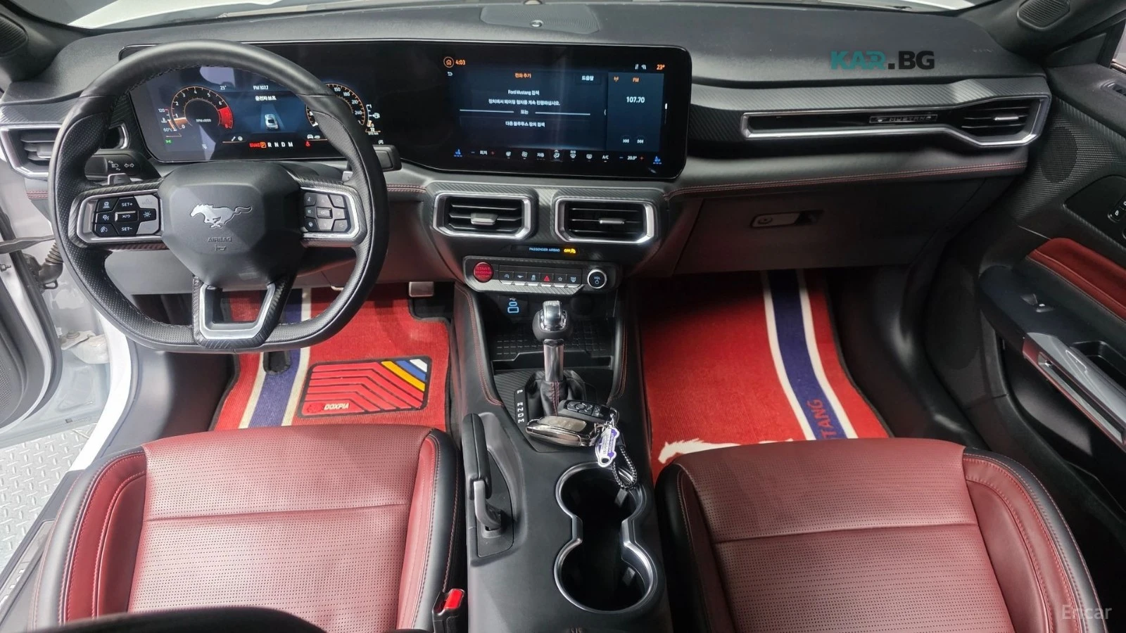 Ford Mustang 2.3* ECOBOOST* ПОДГРЕВ* ОБДУХВАНЕ* КАМЕРА* , снимка 5 - Автомобили и джипове - 54859768