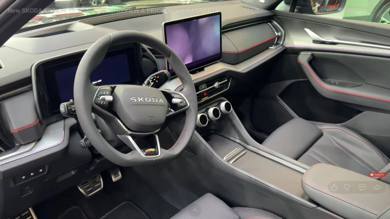 Skoda Kodiaq Vrs, FULL, 6+ 1 места, PANO, Head up, Кожа, печка, снимка 5 - Автомобили и джипове - 52344111