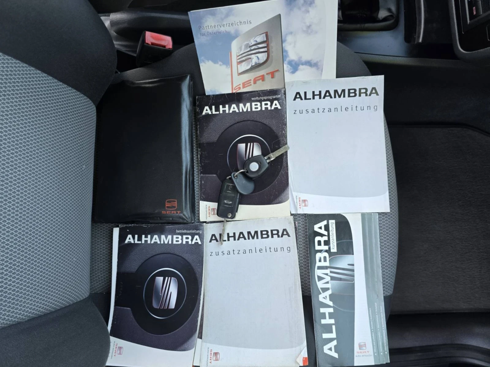 Seat Alhambra 2.0TDI LUX XENON, снимка 13 - Автомобили и джипове - 52174190
