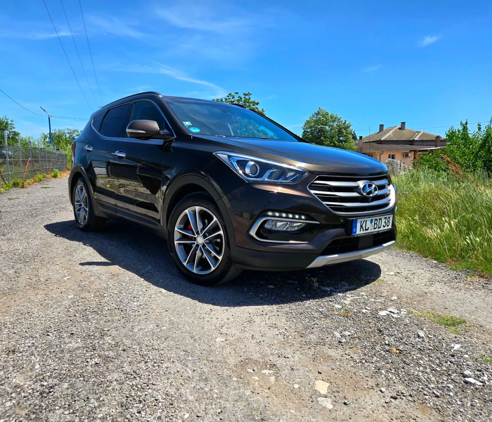 Hyundai Santa fe FULL 2.2CRDI 4x4 PREMIUМ 36О* КАМЕРИ
