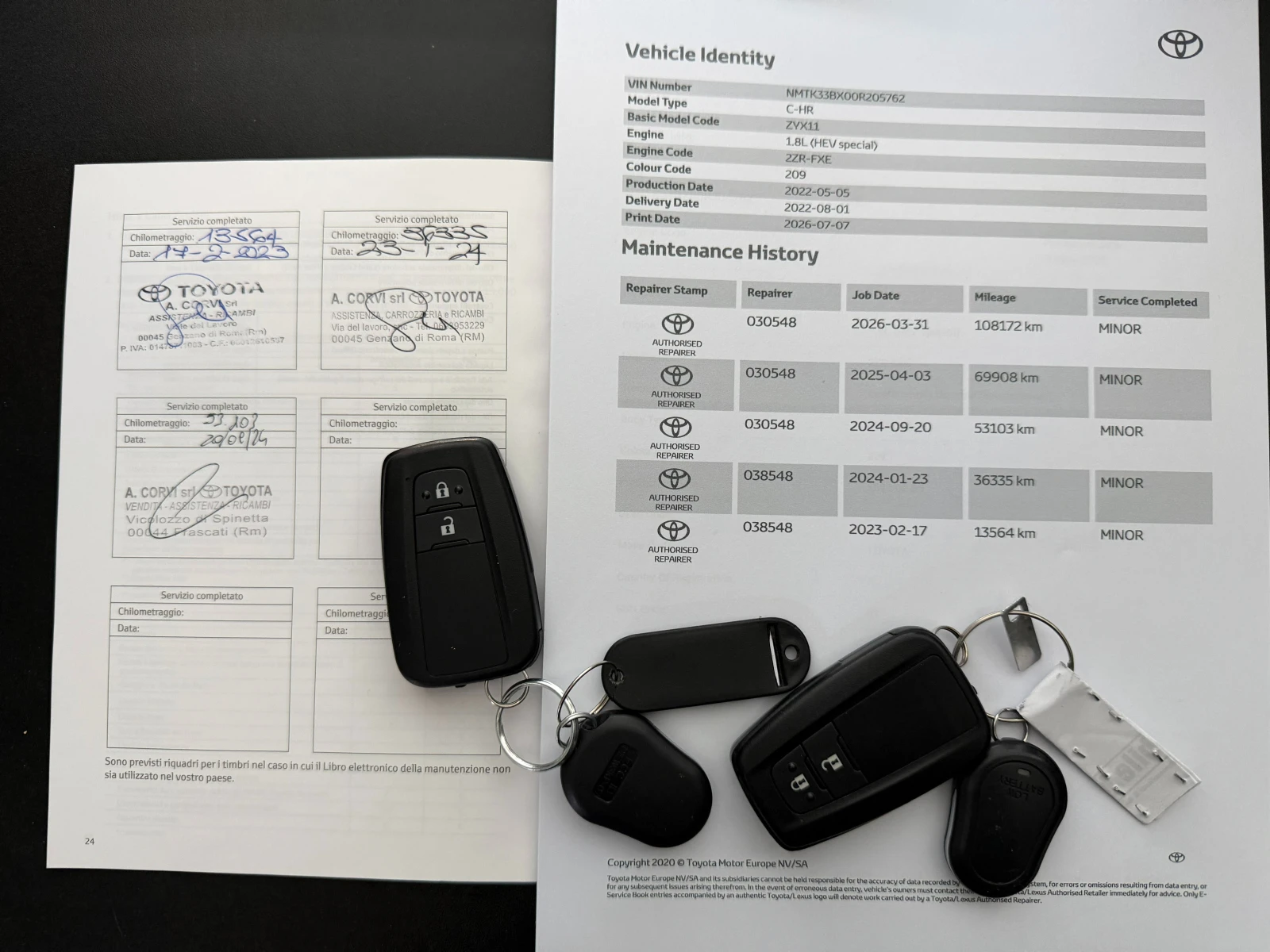 Toyota C-HR 1.8I* СЕРВИЗНА КНИЖКА* ПЪЛНА  ИСТОРИЯ В ТОЙОТА, снимка 17 - Автомобили и джипове - 56125736