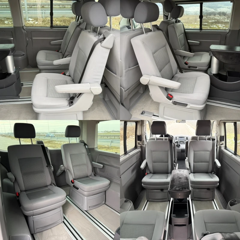 VW T5 MULTIVAN 2.5 TD / 4MOTION / 5+ 1 / NAVI / PECHKA , снимка 13 - Бусове и автобуси - 53374264