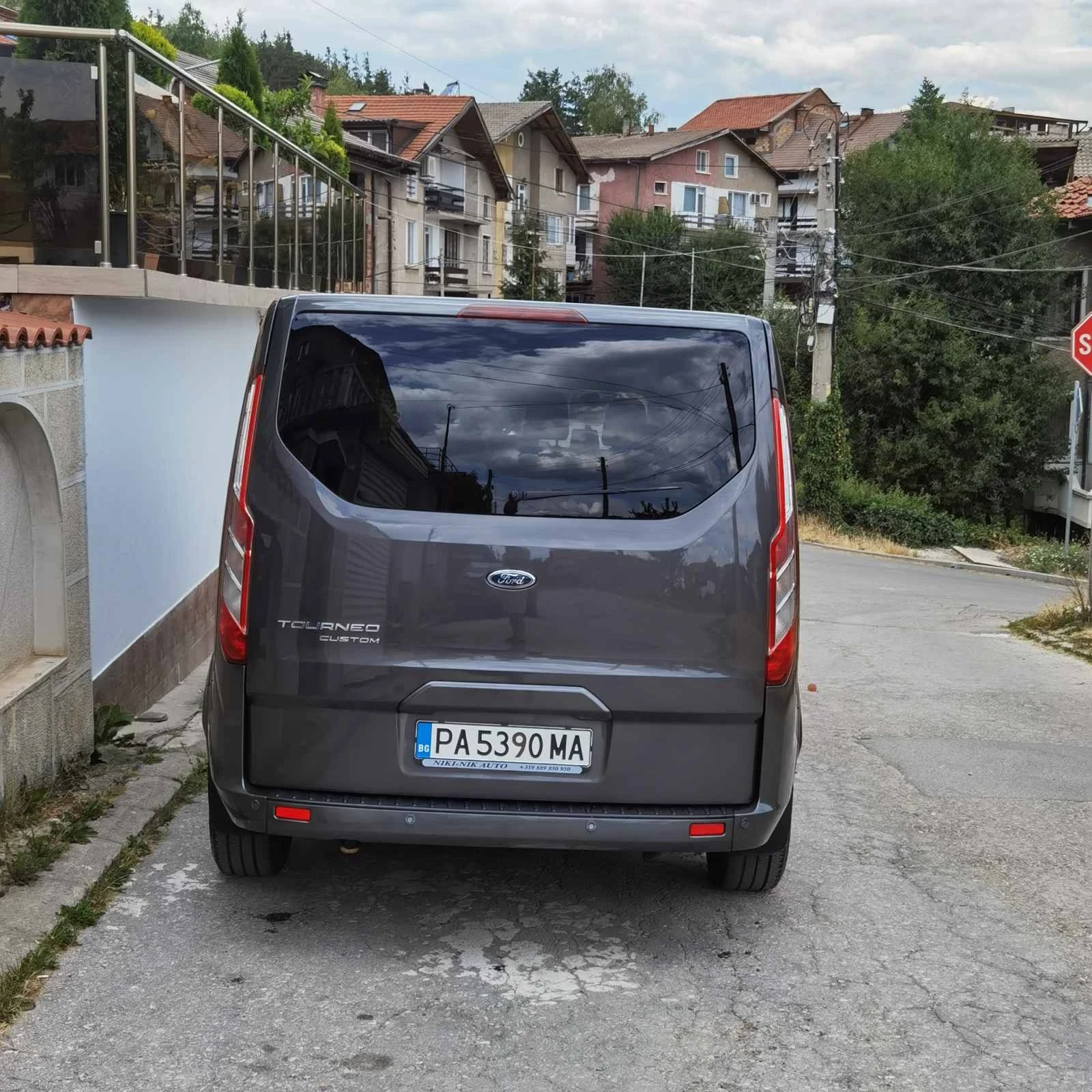 Ford Transit Custom, снимка 5 - Бусове и автобуси - 53839623