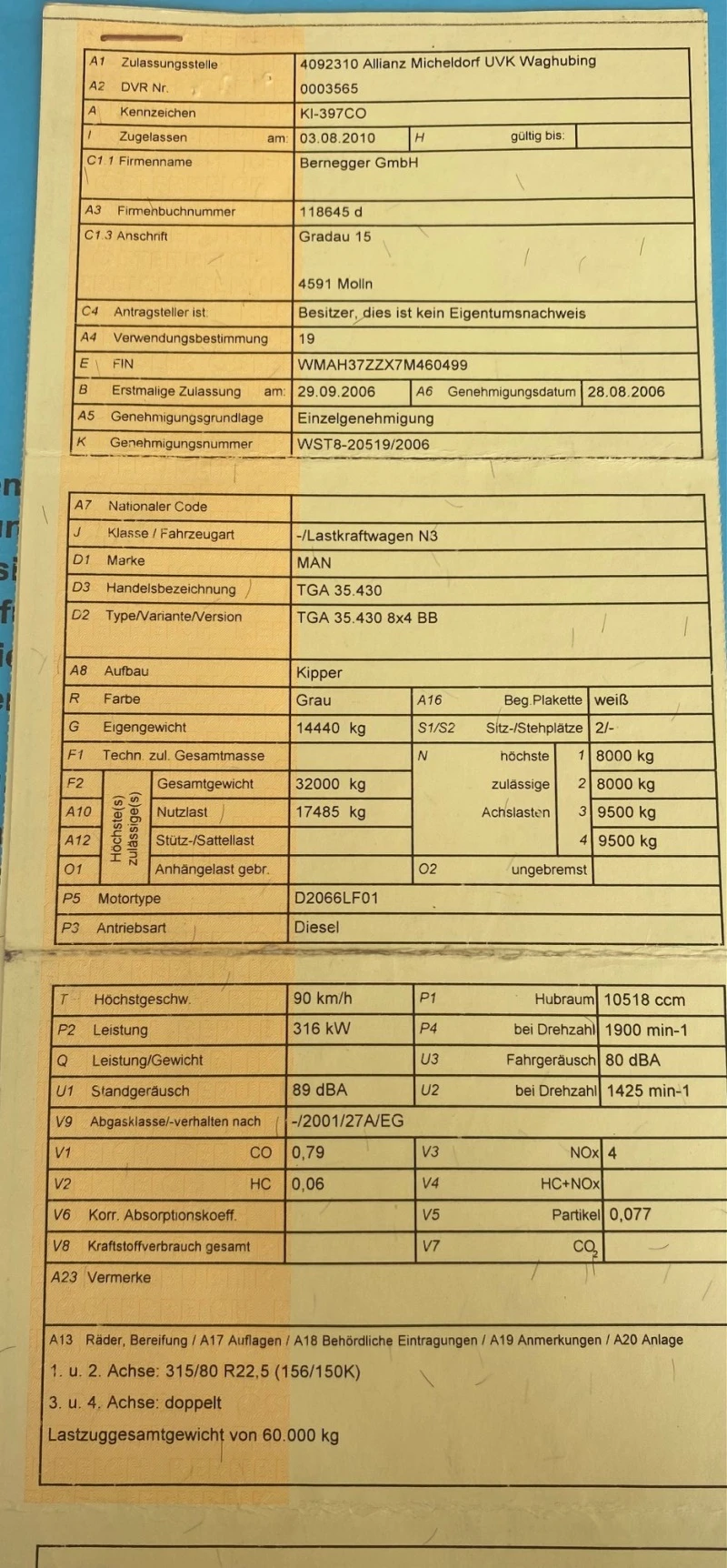 Man Tga 35.430-Четири ос самосвал, тристранно разтоварване, снимка 17 - Камиони - 41516884