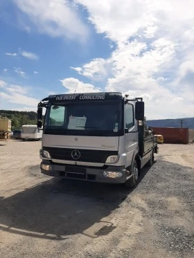 Бетон помпа Mercedes-Benz Мерцедес Атеко 109хил км.Саморазливна замаска, снимка 2