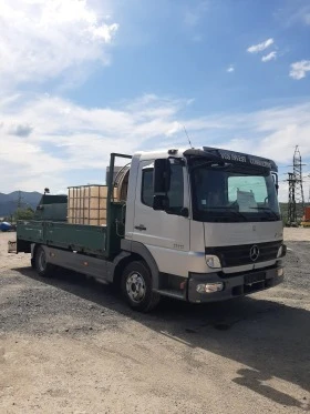 Бетон помпа Mercedes-Benz Мерцедес Атеко 109хил км.Саморазливна замаска, снимка 1