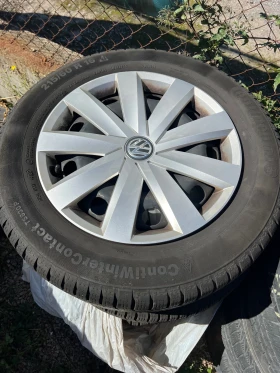 Гуми с джанти Continental 215/60R16, снимка 1 - Гуми и джанти - 47435342