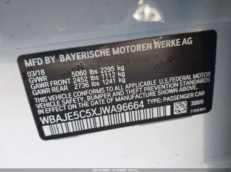 BMW 540 3l I, снимка 9 - Автомобили и джипове - 53577327