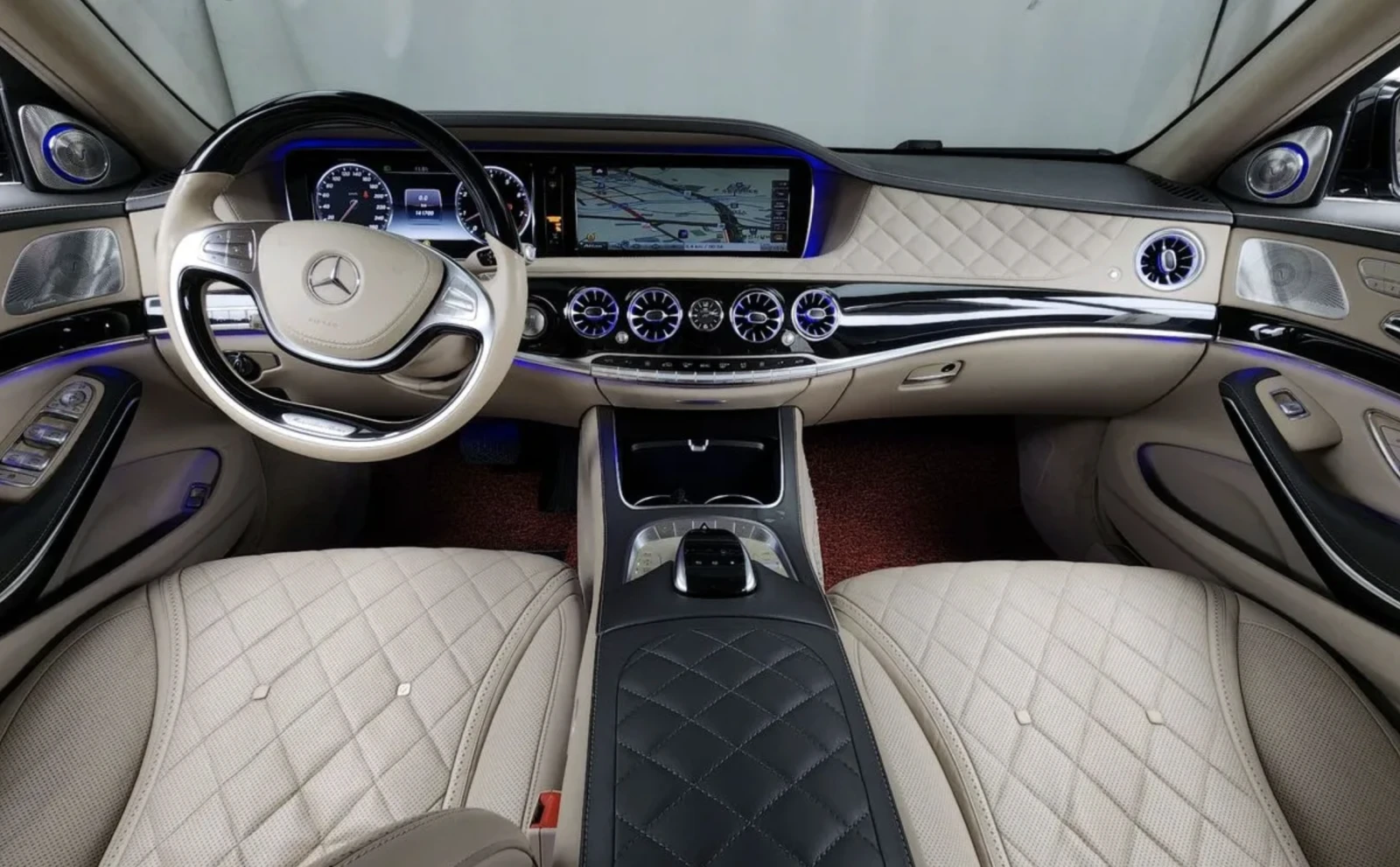 Maybach 650 360 BURMESTER/МАСАЖ/360 КАМЕРИ/ FULL!, снимка 7 - Автомобили и джипове - 54345143