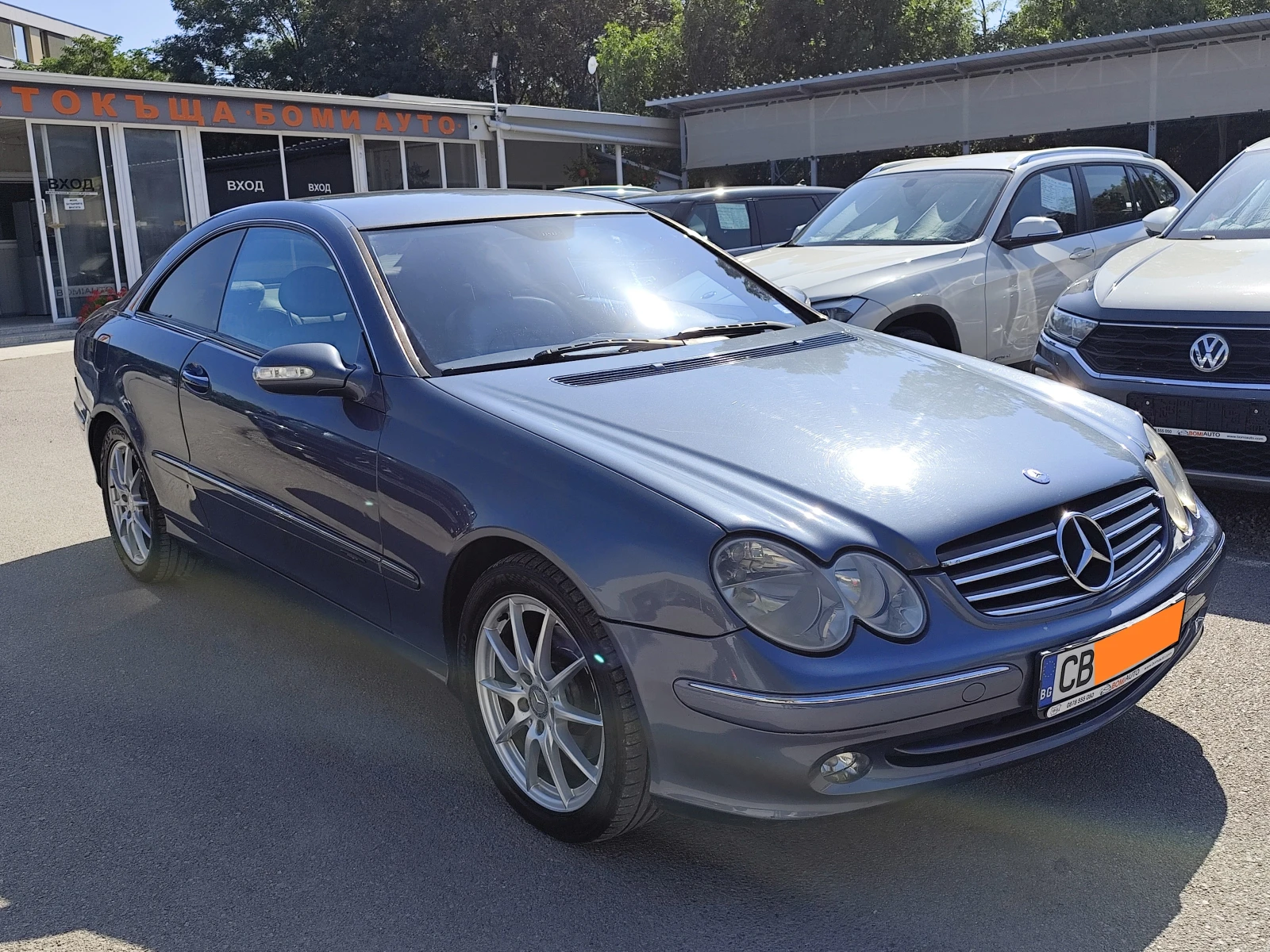 Mercedes-Benz CLK 270* 2.7CDi* КОЖА* АВТОМАТИК* , снимка 3 - Автомобили и джипове - 55292735