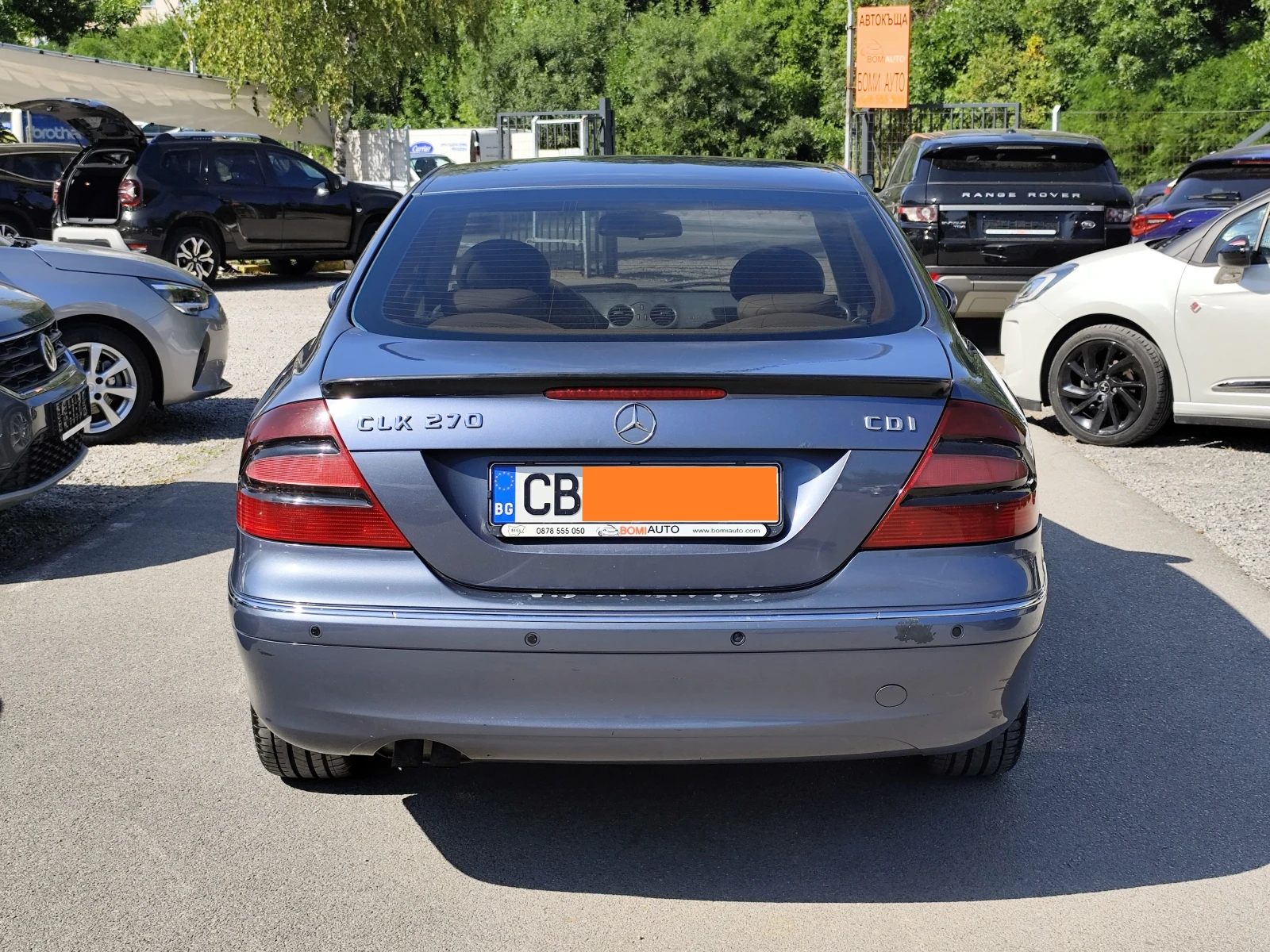 Mercedes-Benz CLK 270* 2.7CDi* КОЖА* АВТОМАТИК* , снимка 5 - Автомобили и джипове - 55292735
