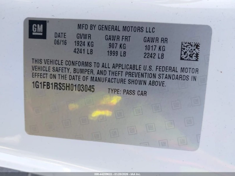 Chevrolet Camaro 1LT, снимка 9 - Автомобили и джипове - 53547800