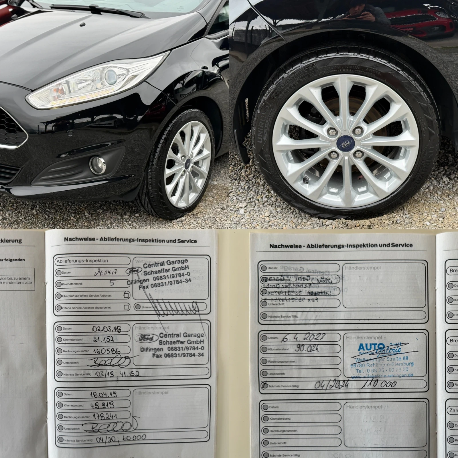 Ford Fiesta 1.0i LED, EURO 6B! * 124 000* KTEO, COC! ! | Mobile.bg   17