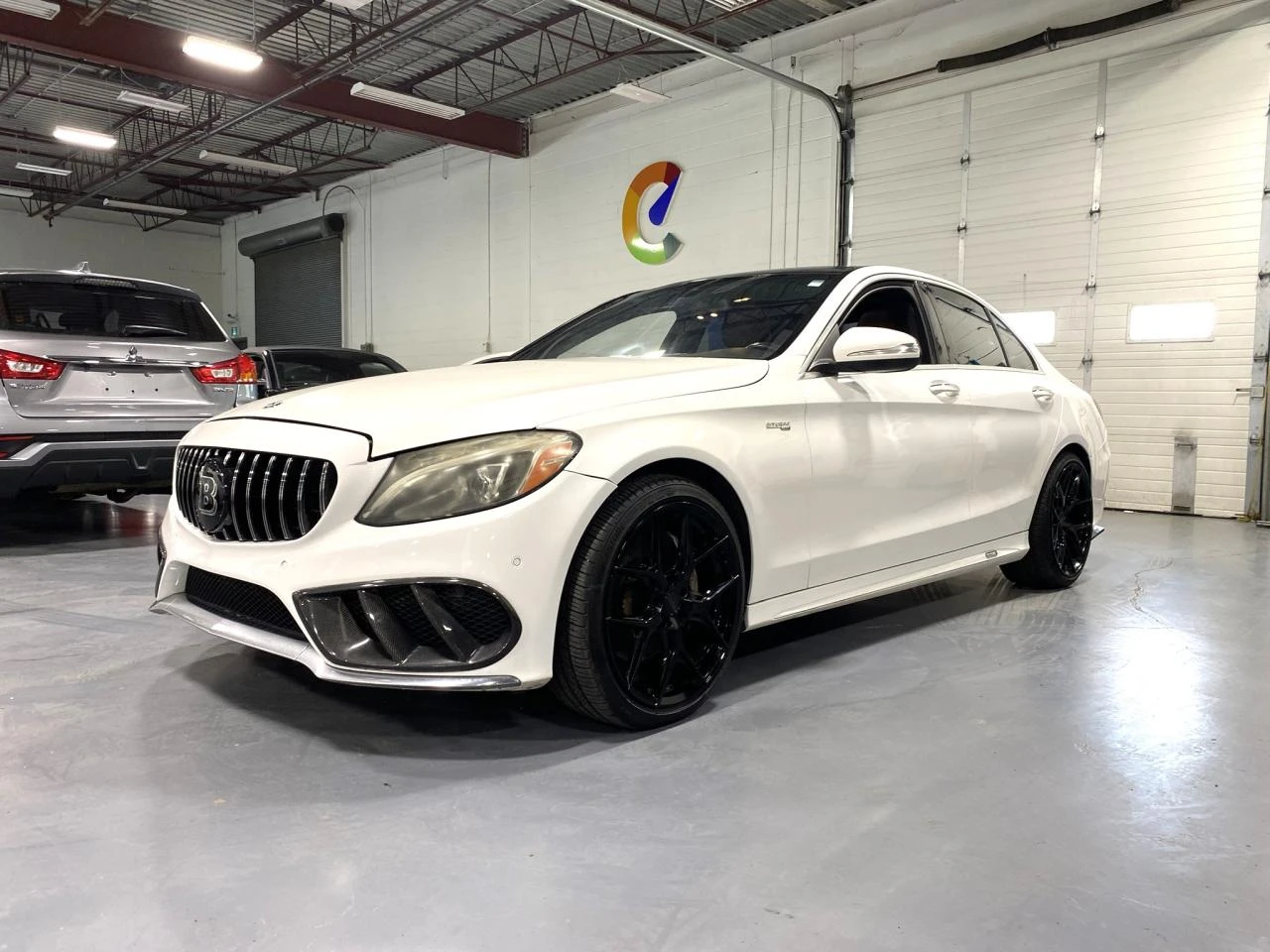 Mercedes-Benz C 400 BRABUS PACK* MAROON* PANO* ПЕРА* BURMASTER* VOSSEN - изображение 2