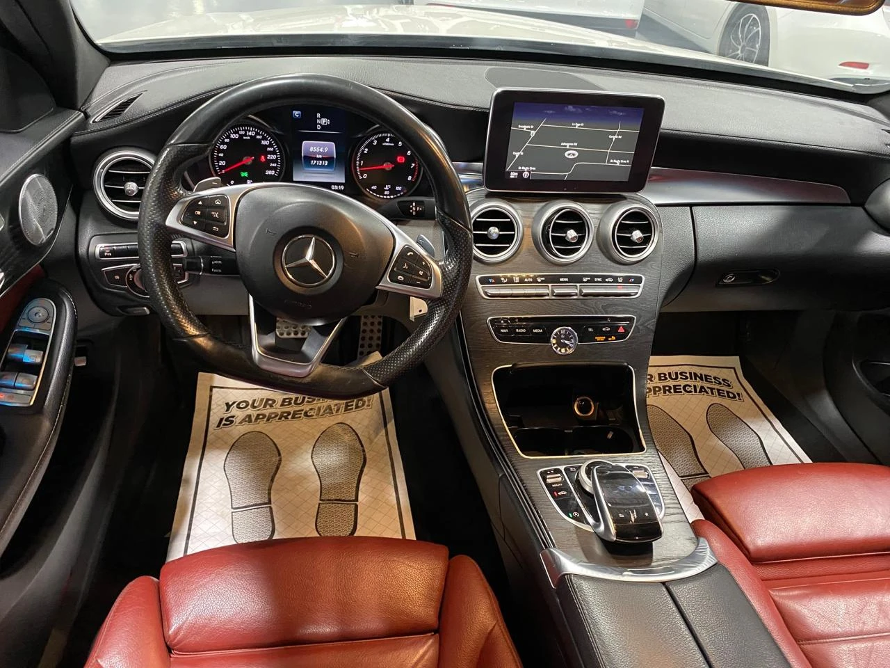 Mercedes-Benz C 400 BRABUS PACK* MAROON* PANO* ПЕРА* BURMASTER* VOSSEN - изображение 9